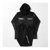 Arcade Golf Hooded Golf Size XL Black Heather Men's Set, Jacket, Blouson, Zip-Up Pants, Jersey, (10) - (Black Zipper)