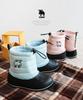 Celebre Moz Kids' Waterproof Snow Boots, Short Boots for Girls and Boys, Warm Bean Boots, Rain Boots, Ivory, Size 19cm