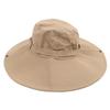 Fishing Hat Over UPF 50 UV Protection Adjustable Waterproof Versatile Travel Bucket Hat for Outdoor Fishing Khaki