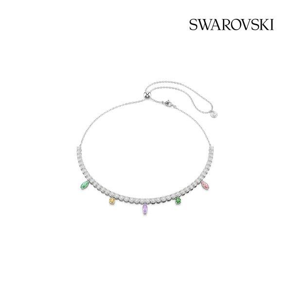 Swarovski [authentic Shopping Bag Included] Ariana Grande Tennis Necklace 573742
