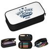 Astucci Brooklyn New York per Studenti Scatola Portapenne Scolastica Astuccio Grande Capacità Astuccio per Matite