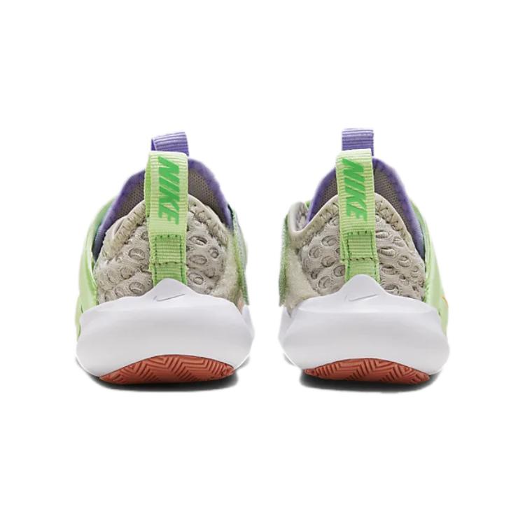 Nike Flex Advance Flexible Breathable Comfortable Durable Non-Slip Wear-Resistant Low-Top Casual Shoes Baby sneaker Gray Green Purple DC9367-013
