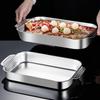 Stainless Steel Rectangular Roasting Pan