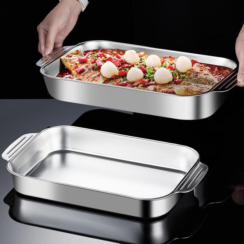 Stainless Steel Rectangular Roasting Pan