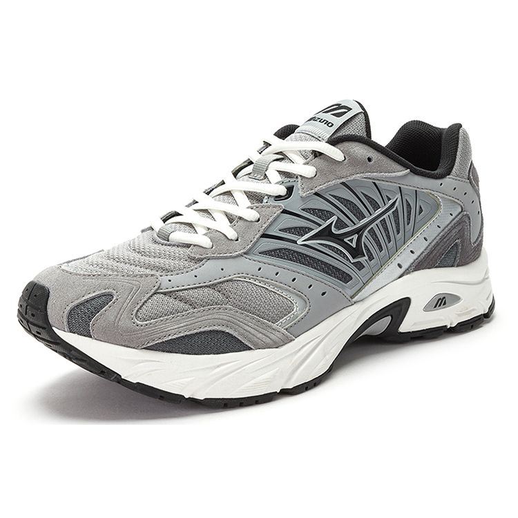 Mizuno Fiyi 2K Retro Trend Fabric Synthetic Leather Shock Absorption Non-Slip Wear-Resistant Low-Top Casual Running Shoes Unisex Sneaker D1GH223709