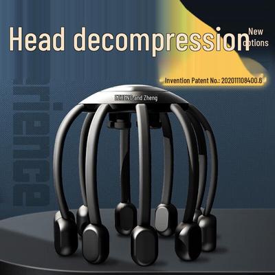 Hezheng Multi-dimensional Head Massager CN Plug (adapter Included)