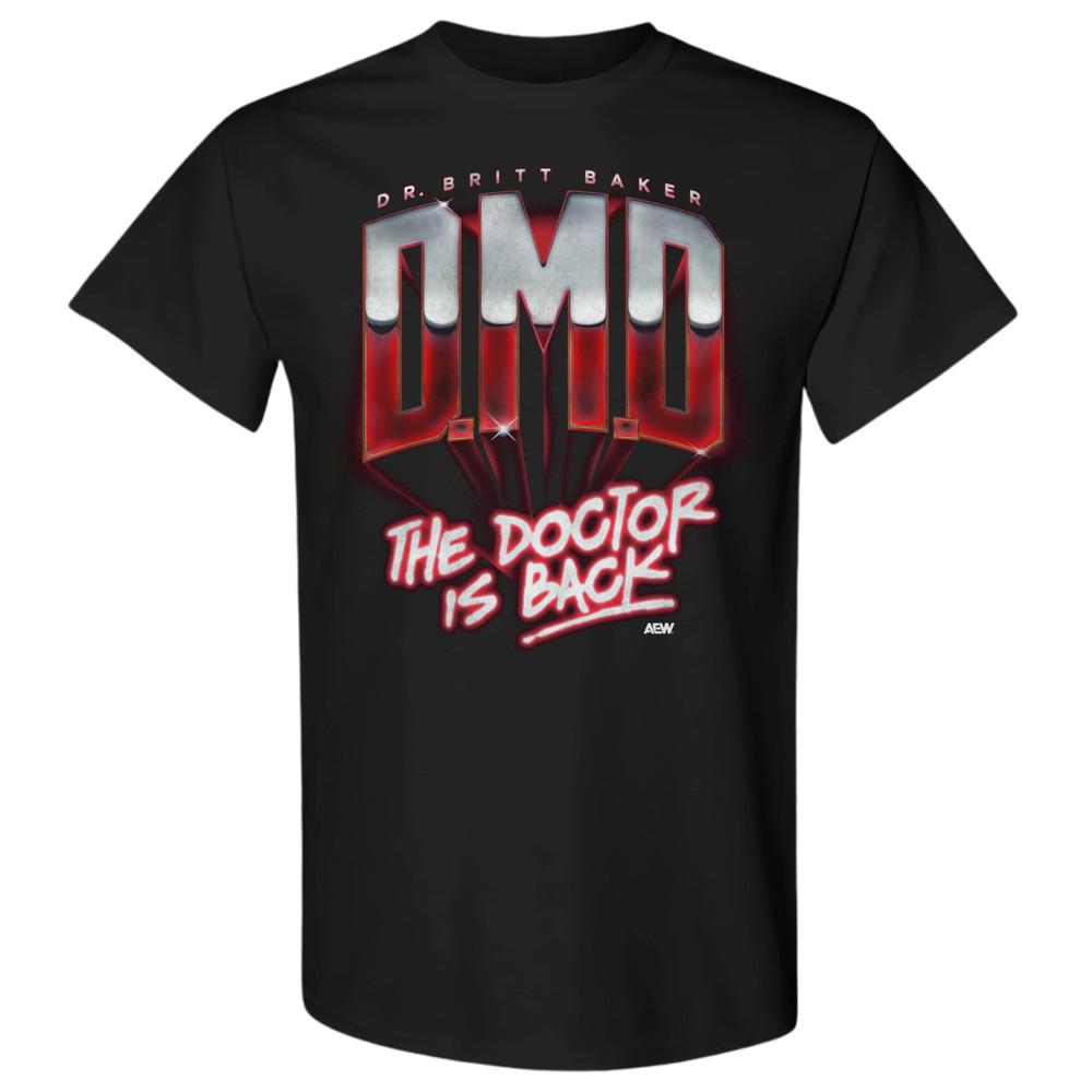 

BRITT BAKER THE DOCTOR IS BACK AEW Official TShirt Unisex T-Shirt XL