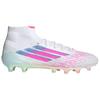 Adidas  Adizero F50 Sparkfusion Elite Mid FG AG Future Icons Trinity Pack Women Sneakers White Cloud-White Lucid-Pink JH7650