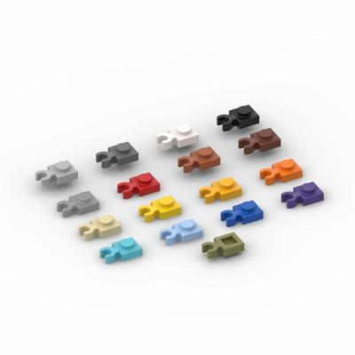 20 Stück MOC Teile 60897 4085 Platte Special 1 x 1 mit Clip Vertikal Kompatible Steine DIY Zusammenbau Bausteine Partikel Kinderspielzeug