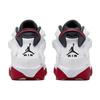 (GS) Air Jordan 6 Rings 'White University Red' Kids' 323419-160