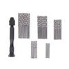 50Pcs Precision Pin Vise Hobby Drill With Model Twist Hand Drill Bits Set High Speed Hole Opening DIY Drilling Tool