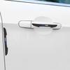 4pcs Rubber Car Door Edge Protector Sticker Anti Collision Anti-scratch Strips For Ford Focus Mondeo Mustang Fiesta Kuga MK2 MK3