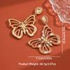 Women Rhinestone Butterfly Earrings Jewelry for Dates Parties Festivals