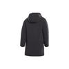 Reebok Running Series Solid Color Mid-Length Lightweight Warm Down Jacket Men Outerwear Black FU1696