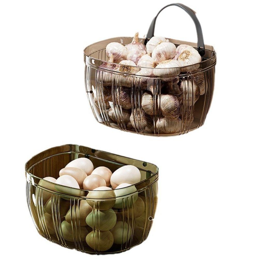 Creative Storage Rack Wall Mounted Storage Box Multi-Function Small Hanging Basket  Bathroom