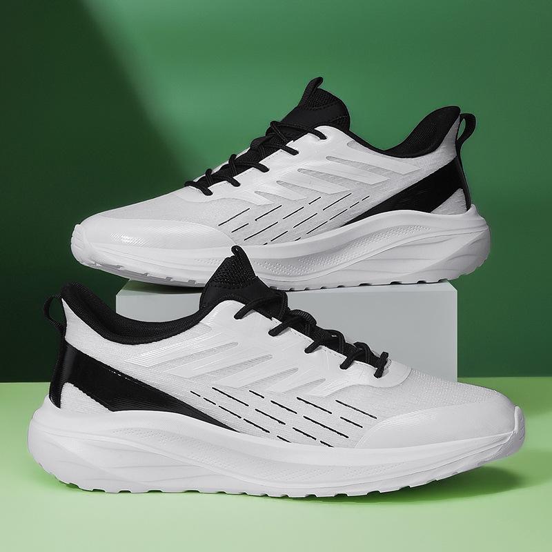 

Spring and summer new men s shoes large size lightweight soft-soled sneakers size 46 casual shoes 39 белый