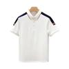 Modisches Poloshirt für Herren mit kontrastierendem Revers, kurzärmlig, Slim Fit