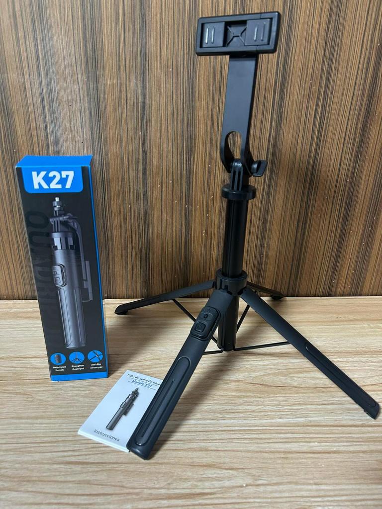 K29 Smartphone Selfie Stick & Tripod with Bluetooth Stabilizer (2.15m) for Live Streaming