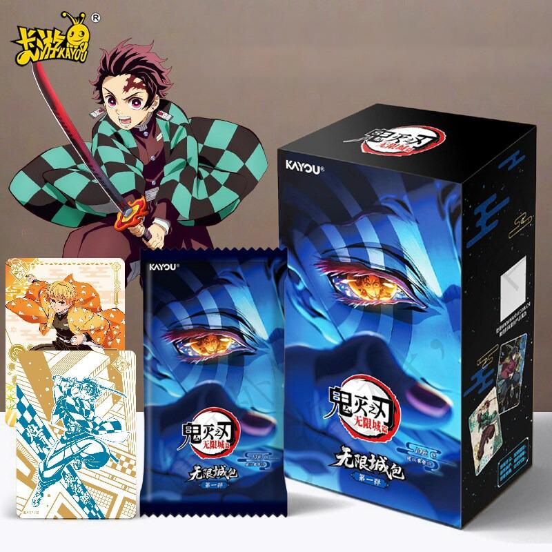 30PCS Card Genuine Infinite City Pack Vol.1 Tanjirou Nezuko Anime Character Peripheral Collection Cards Gifts