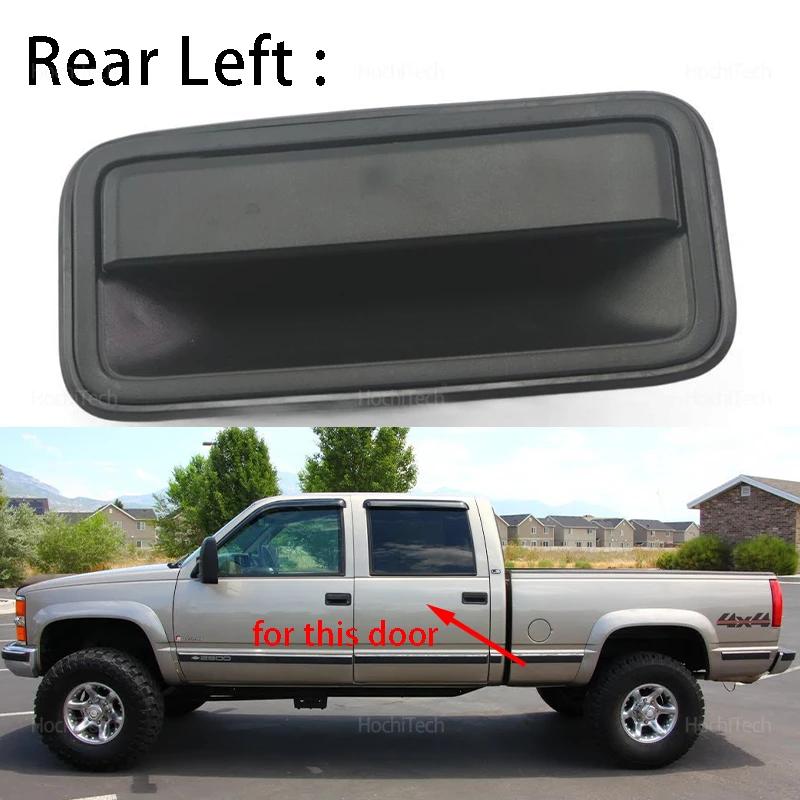 Black Front Rear Exterior Door Handles for Chevrolet Suburban Tahoe C1500 1995-2000 for GMC Yukon 15742229 15742230