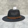 Wide-Brimmed Top Hat For Men And Women In Summer, Hand-Woven Hollow Breathable Straw Hat, Outdoor Outing, Sun Hat, Vacation Wind