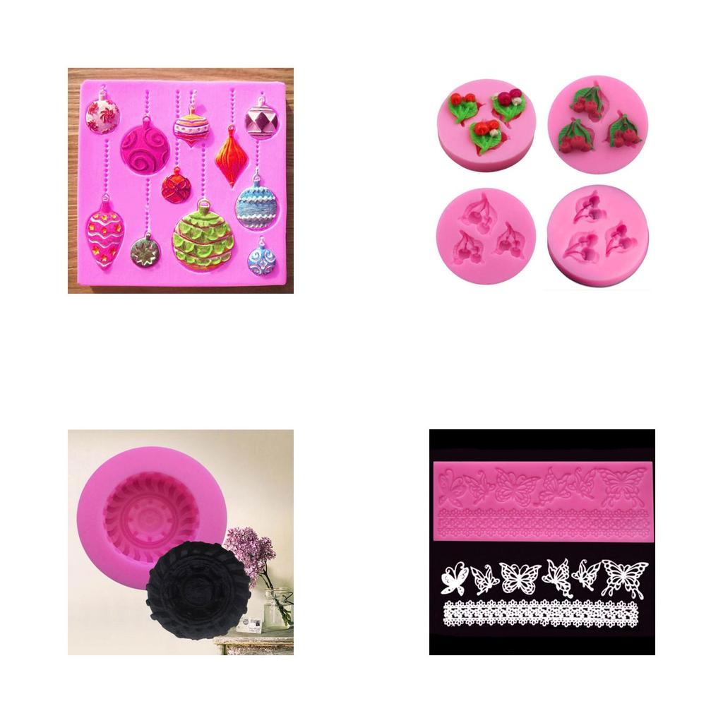 Elegant Dentelle Silicone Cake Mould For Beautiful Sugar Paste And Fondant Art
