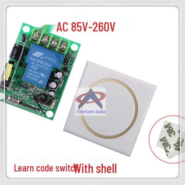 86 Type Panel Remote Control & AC220V High Power Single Channel Switch Controller