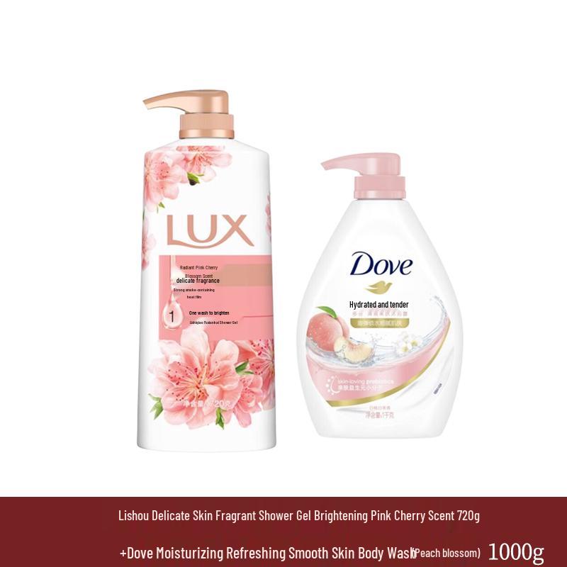 Lux Гель для душа с ароматом, двойная упаковка