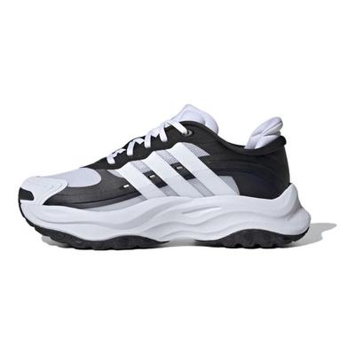 Maxxwavy Low-Top Chunky Sneakers Unisex Black White Sneakers JS0221