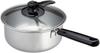 Wahei Freiz 3-Piece Stainless Steel Pot Set, Induction Compatible, Steezy MA-9677