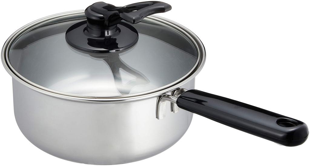 Wahei Freiz 3-Piece Stainless Steel Pot Set, Induction Compatible, Steezy MA-9677