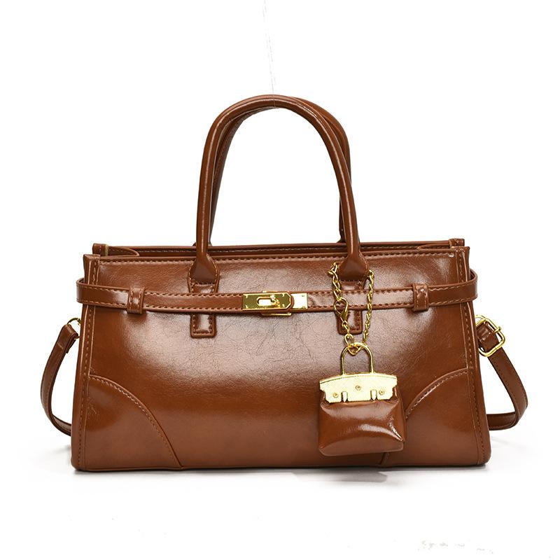 

Трендовий діловий стиль для поїздок на роботу, розкішна сумочка, універсальна для поїздок на роботу, високоякісна текстура, сумка кросбоді, жіноча