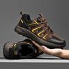Fashion New Men Sneakers Anti-Skid Wear Resistant Hiking Shoe Breathable Outdoor Casual Travel Shoes Sneaker Comfortable Male Shoes