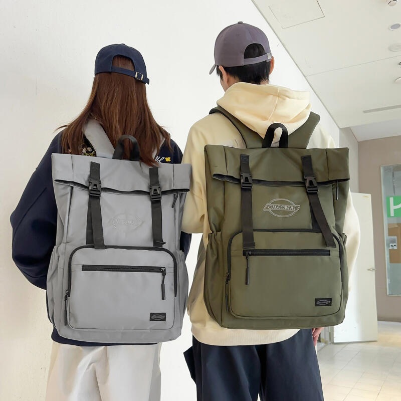 Lightweight Men's Large Capacity Backpack Junior High School Student Schoolbag Women's Travel Computer Backpack