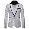 Men's Casual Business Wedding Long Sleeve Buttons Slim Fit Suit Coat Jacket