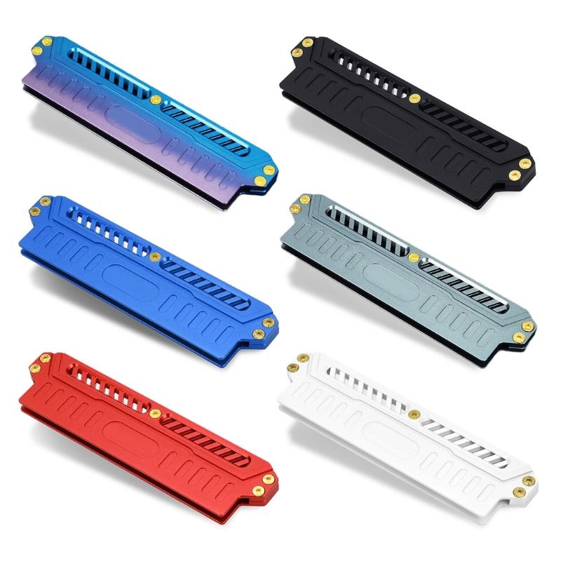 Universal Memory Memory Heatsink Heat Sink Wide Compatibility Across DDR3 DDR4 Module Fanless Ensures Quiet Operation