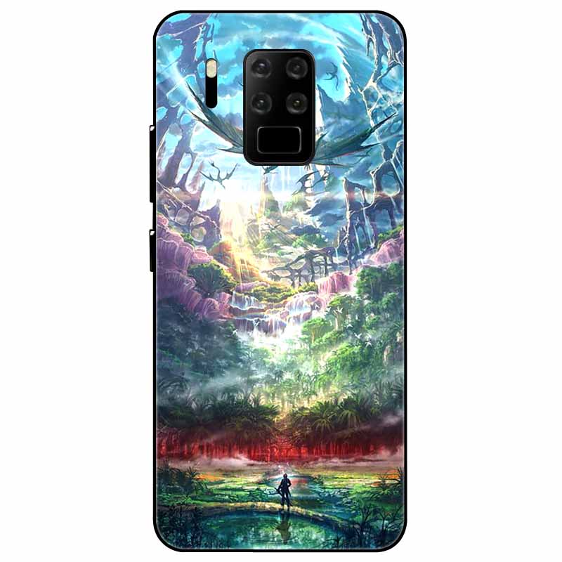 For OUKITEL C18 Pro C21 C21Pro Case Silicone Black Soft Protector Funda Capa for OUKITEL C21 Pro C18 Pro Cover TPU Cartoon Cover