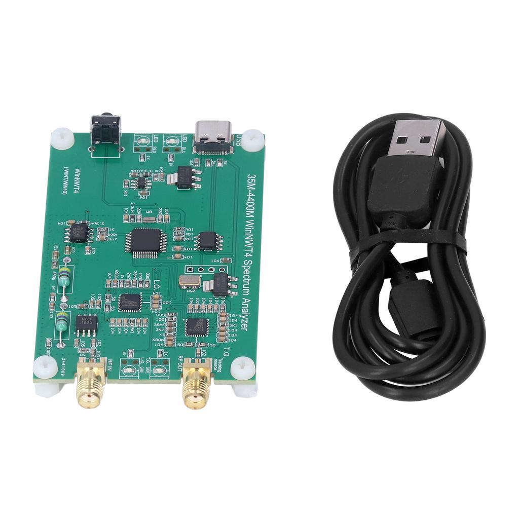 Spectrum Analyzer Module 35‑4400M USB Network Signal Analysis with Tracking Source