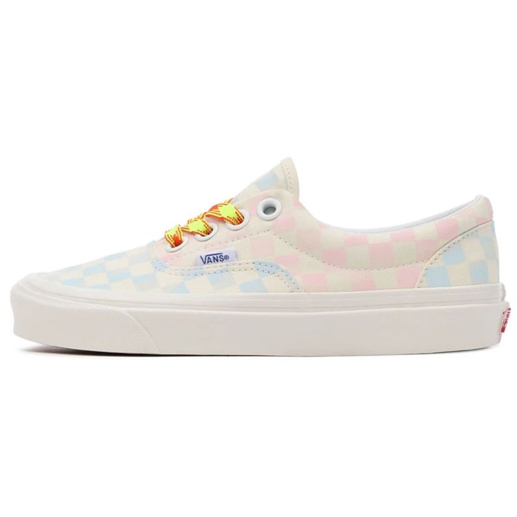 Vans Era Anaheim Factory 95 DX Casual Checkerboard Low Top Skate Shoes Unisex Sneaker Blue Pink VN0A7Q5ZB37