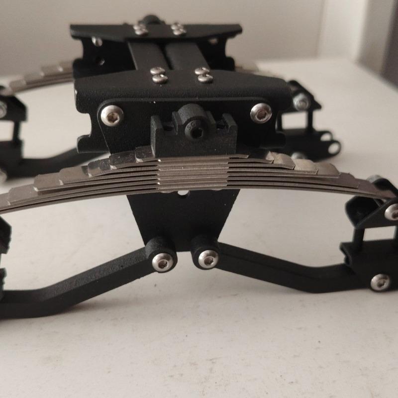 All-metal Rear Suspension Assembly for 1/14 Tamiya RC Dump Truck SCANIA 770S VOLVO 750 Mercedes-Benz ACTROS 3363 MAN Car Parts