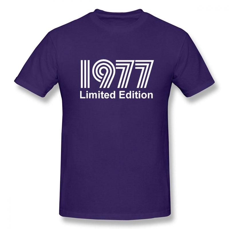 1977 Limited Edition Cool Funny T Shirt Unisex Short Sleeves Hip Hop Vintaged Oneck Cotton T Shirts