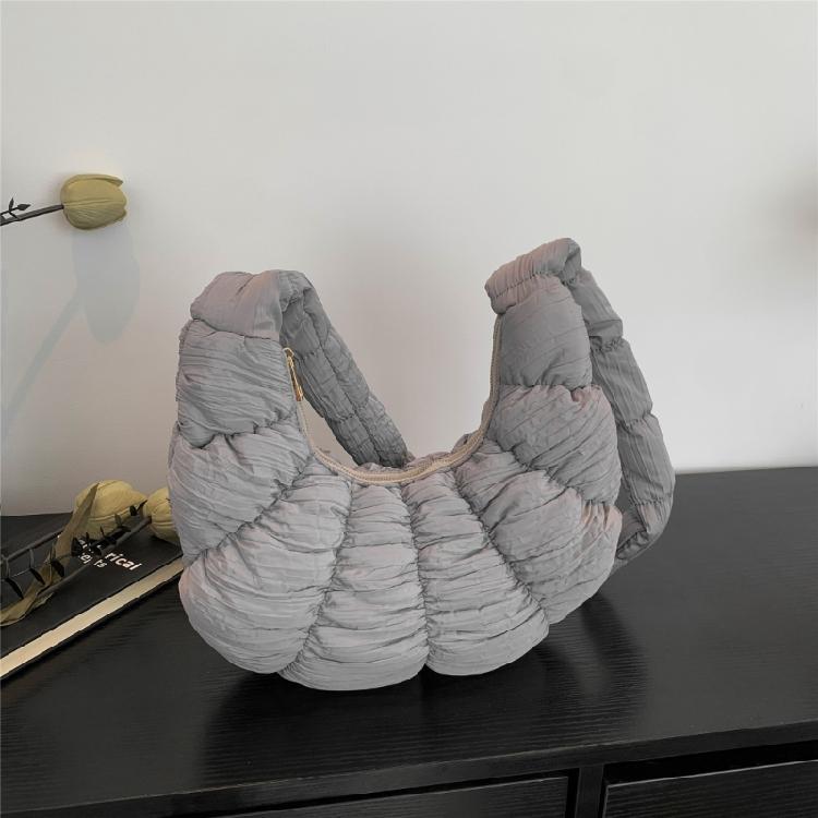 Pleated Cloud Bag Fashion Dumpling Bags Large Capacity Shoulder Bags