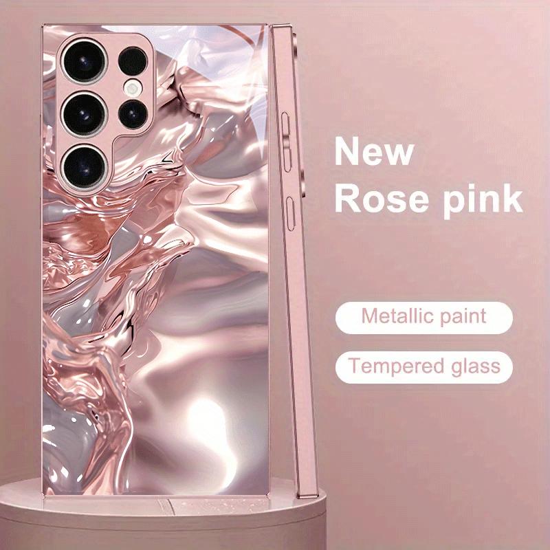 Pearl Butterfly Hot-selling Exquisite Beautiful  PhoneCase Glass PhoneCase for Samsung Galaxy S26 S25 S24 S23 S22 FE Ultra Plus