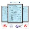 YUPINTANG Anti-Blue Light Half-Frame Reading Glasses