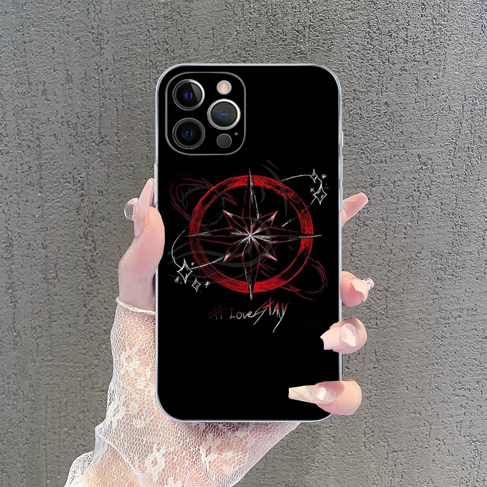 Kpop S-Stray K-Kids Transparent Phone Case For IPhone 17 Air 16 Pro Max 15 14 13 12 11Plus Shockproof Cover