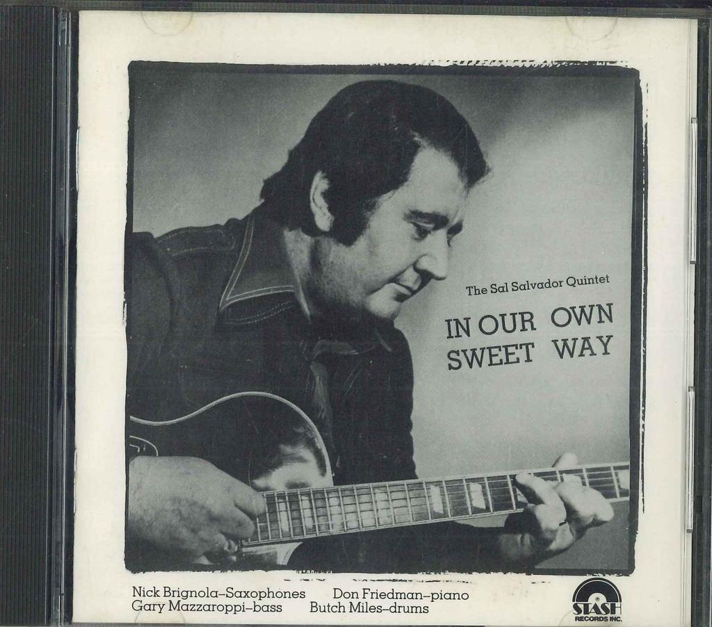 CD SAL SALVADOR GARY MAZZAROPPI DON   In Our Own Sweet WaySal Salvador Q PHCE1050  Japan ObiJazz Used