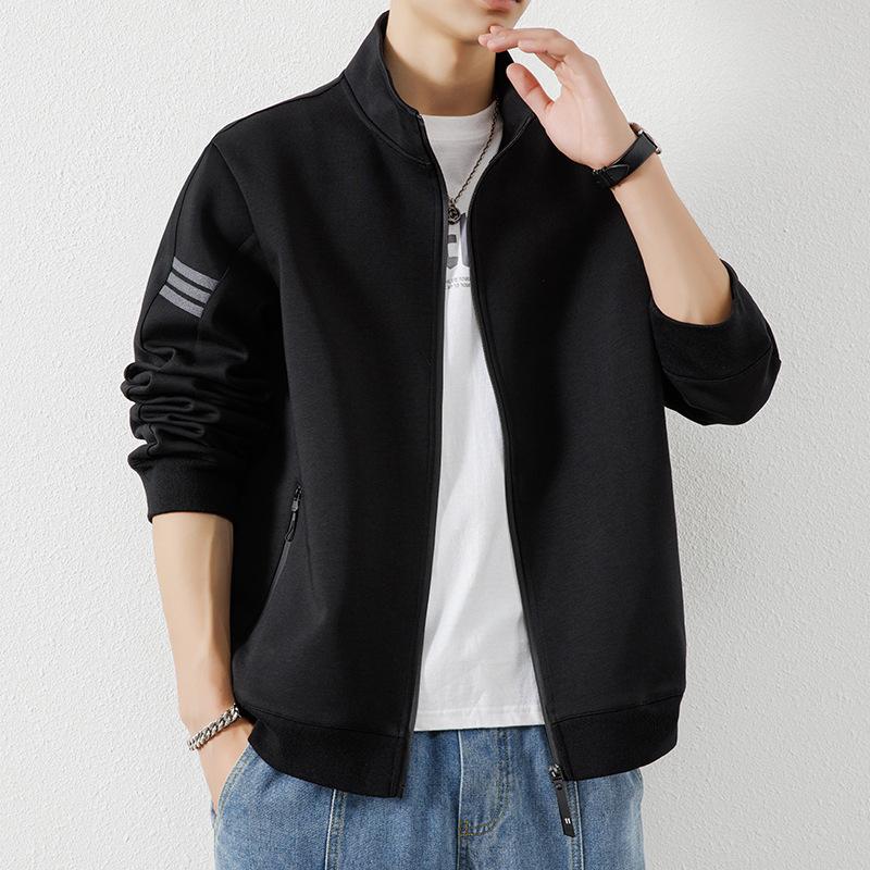 Men's coat 2025 new jacket jacket jacket fashion trend loose casual windproof