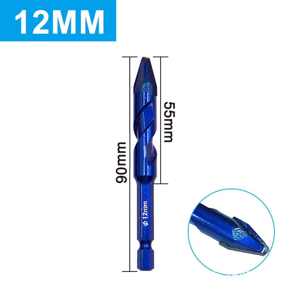 Brand New High Quality Drill Bit 1 Pcs High Hardness Blue Wear Resistance 6mm/8mm/10mm/12mm For Wood For Drywall