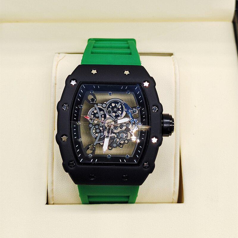 Wangr Unisex Transparent Hollow-out Wristwatch