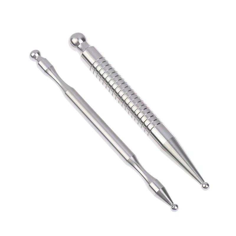 1 Pezzo Penna per Agopuntura, Strumenti per Riflessologia Facciale Acciaio Inossidabile, Strumento Massaggiatore Punto Trigger, Strumento per Massaggio Tessuti Profondi